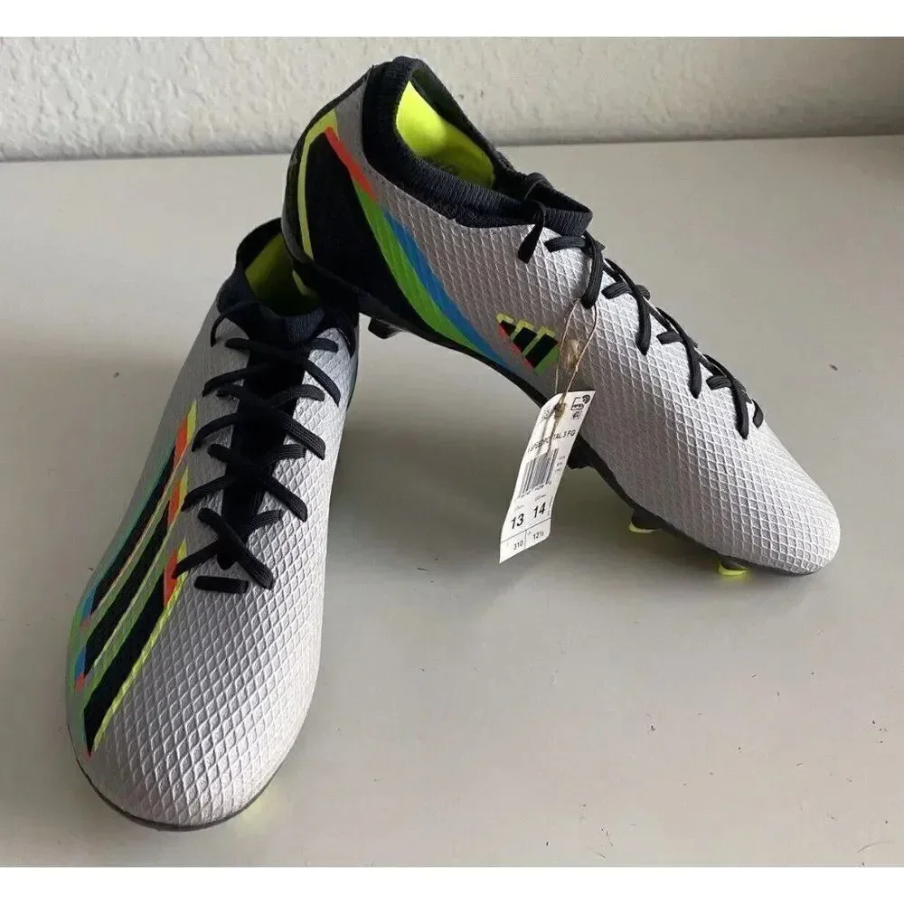 ADIDAS X SPEEDPORTAL.3 FG SOCCER CLEATS SHOES‎ SILVER GW8454 Men’s Sz 13